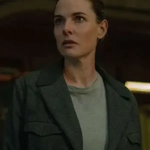 Silo S03 Rebecca Ferguson Grey Wool Jacket