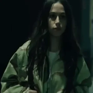 Sky Katz Movie The Florist Layla Keating Camouflage Jacket