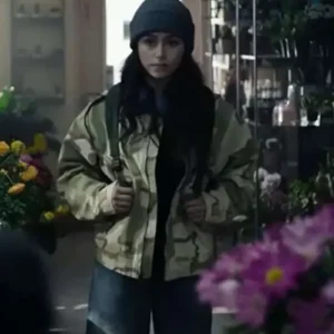 Sky Katz Movie The Florist Layla Keating Camouflage Jacket On Sale