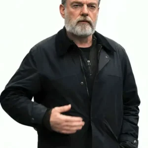 Slow Horses S06 Frank Harkness Black Jacket