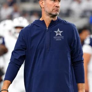 Team Dallas Cowboys Brian Schottenheimer Hooded Jacket