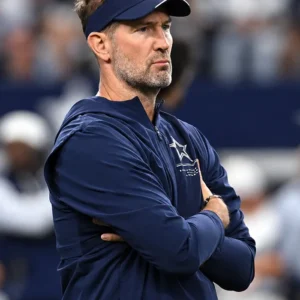 Team Dallas Cowboys Brian Schottenheimer Hooded Jacket On Sale
