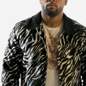 Ted Lasso S04 Kola Bokinni Zebra Print Jacket