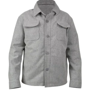 The Audacity S01 Billy Magnussen Grey Jacket Fronts