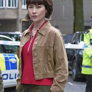 The Chelsea Detective S04 Layla Walsh Brown Jacket