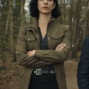 The Chelsea Detective S04 Priya Shamsie Brown Jacket
