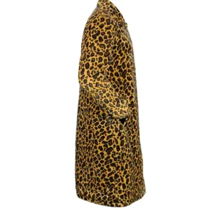 The Devil Wears Prada 2 Anne Hathaway Leopard Coat Sides