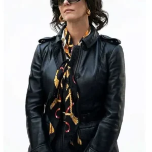 The Gentlemen S02 Susie Glass Black Leather Jacket