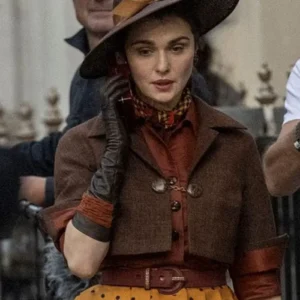 The Mummy 4 Rachel Weisz Brown Wool Jacket