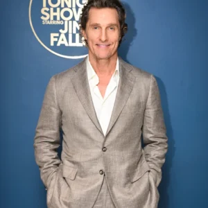 The Tonight Show McConaughey Grey Blazer