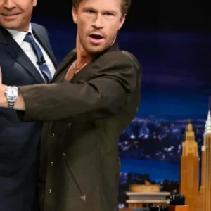 The Tonight Show Starring Jimmy Fallon 2026 Robert Irwin Black Blazer Style Jacket On Sale