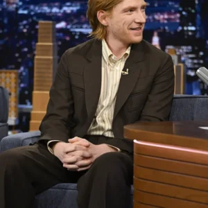 The Tonight Show Starring Jimmy Fallon Domhnall Gleeson Black Blazer