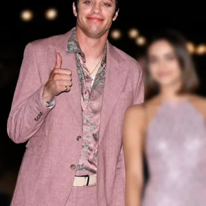 Tommy Karate Pete Davidson Pink Blazer