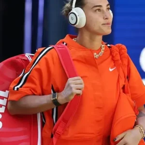 US Open 2026 Aryna Sabalenka Orange Jacket