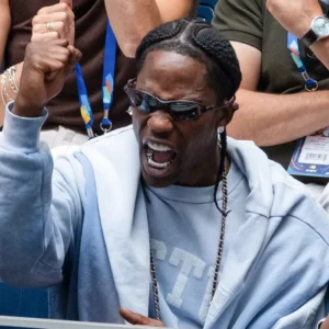 US Open 2026 Travis Scott Bue Hooded Jacket