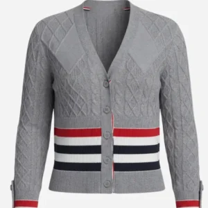 US Open Day 5 Naomi Osaka 2026 Grey Cropped Cardigan On Sale