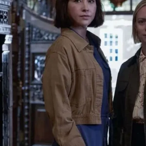 Vanessa Emme TV Series The Chelsea Detective S04 Layla Walsh Brown Jacket