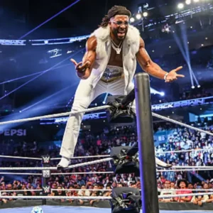 WWE Friday Night SmackDown Trick Williams Fur Leather Vest