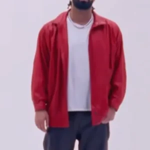 Yeat Fomo Premiere 2026 Miss My Dawg Drake Red Leather Jacket On Sale