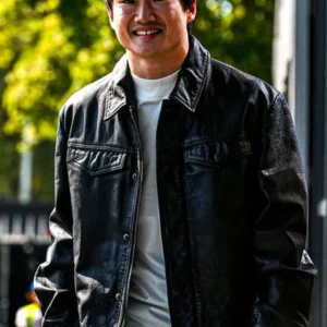 Yuki Tsunoda Italian GP 2026 Black Leather Jacket On Sale