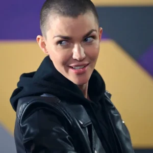 ruby rose black leather jacket