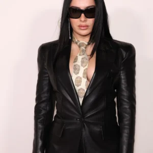 3rd Annual InStyle Imagemaker Awards 2026 Charli xcx Black Leather Blazer