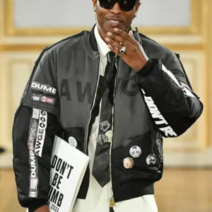 ASAP Rocky Paris Fashion Week Show Bomber Jacket On Sale