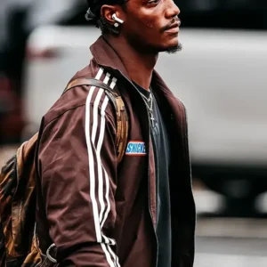 Adidas x Carnell Tate Brown Track Jacket
