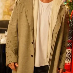 Alan Ritchson Movie The Man With The Bag 2026 Vance Grey Wool Coat