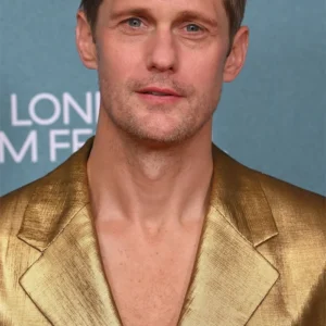 Alexander Skarsgård Wicker Screening London Film Festival Jacket