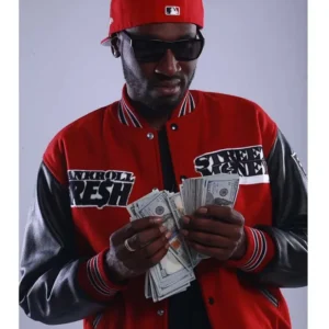 Bankroll Fresh Street Money Worldwide Varsity Jacket