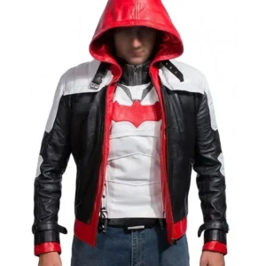Batman Arkham Knight Red Hood Leather Jacket