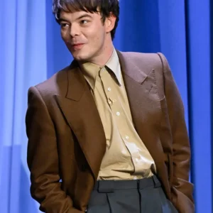 Charlie Heaton The Tonight Show Jimmy Starring Fallown 2026 Brown Blazer On Sale