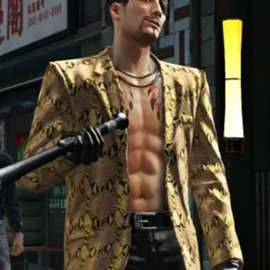 Goro Majima Yakuza Leather Blazer