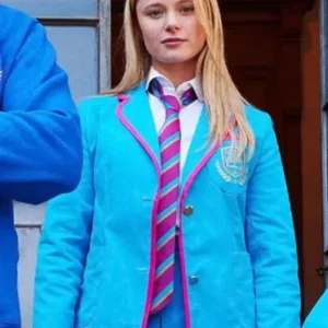 Mia Jenkins Movie Love Me Love Me June Blue Blazer