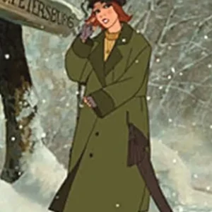 Princess Anya Green Wool Coat from Anastasia