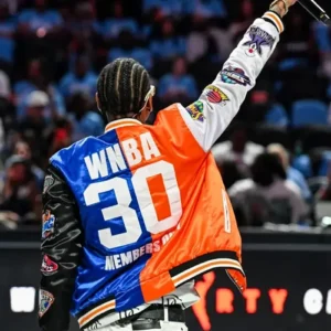 Soulja Boy x Alani Taylor WNBA 30th Anniversary Legacy Bomber Varsity Jacket