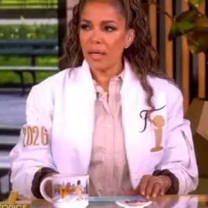 Sunny Hostin The View S29 Finals White Jacket