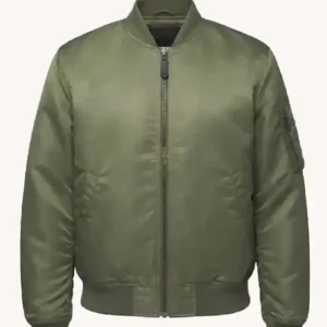 Team Kelly Clarkson The Voice S30 Olive Green Bomber Jacket