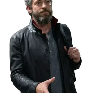 The Fix Zachary Levi Black Jacket