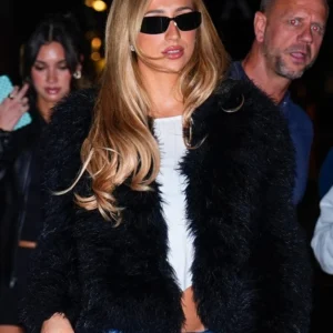 The Tonight Show 2026 Tate McRae Fur Jacket