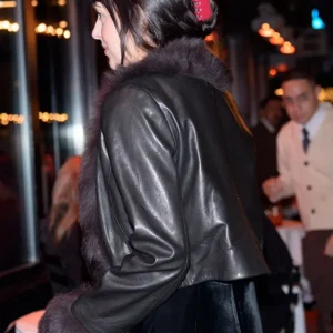 Via Carota Dakota Johnson Leather Jacket