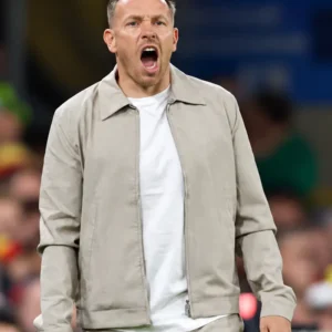 Wales Craig Bellamy Beige Jacket
