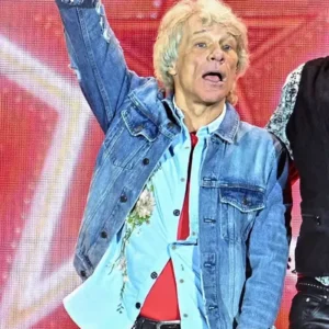 Wembley Stadium Jon Bon Jovi Denim Jacket