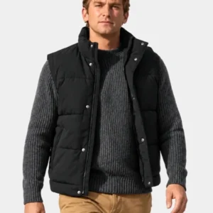 You Cant Leave 2026 Thomas Baue Black Puffer Vest