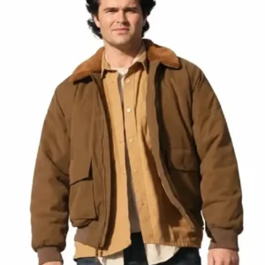 You Cant Leave Spencer Boldman Brown Shearling Jacket