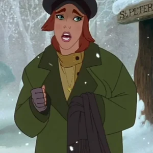 anastasia anya green coat