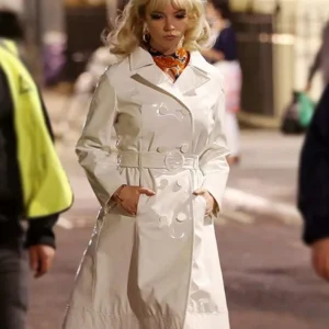 anya taylor white coat