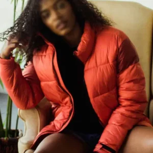 good for health bad for education puffer jacket