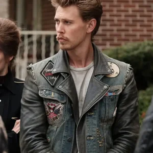 the bikeriders austin butler vest